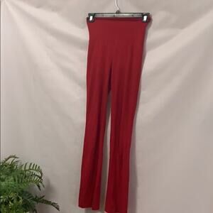 A/X ARMANI EXCHANGE RED LEGGINGS SIZE XS/TP‎